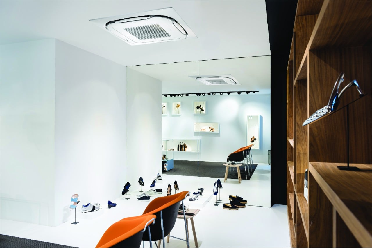 Roundflow Daikin inbouwmodel Plafond inbouw model Daikin Spruijt Klimaat
