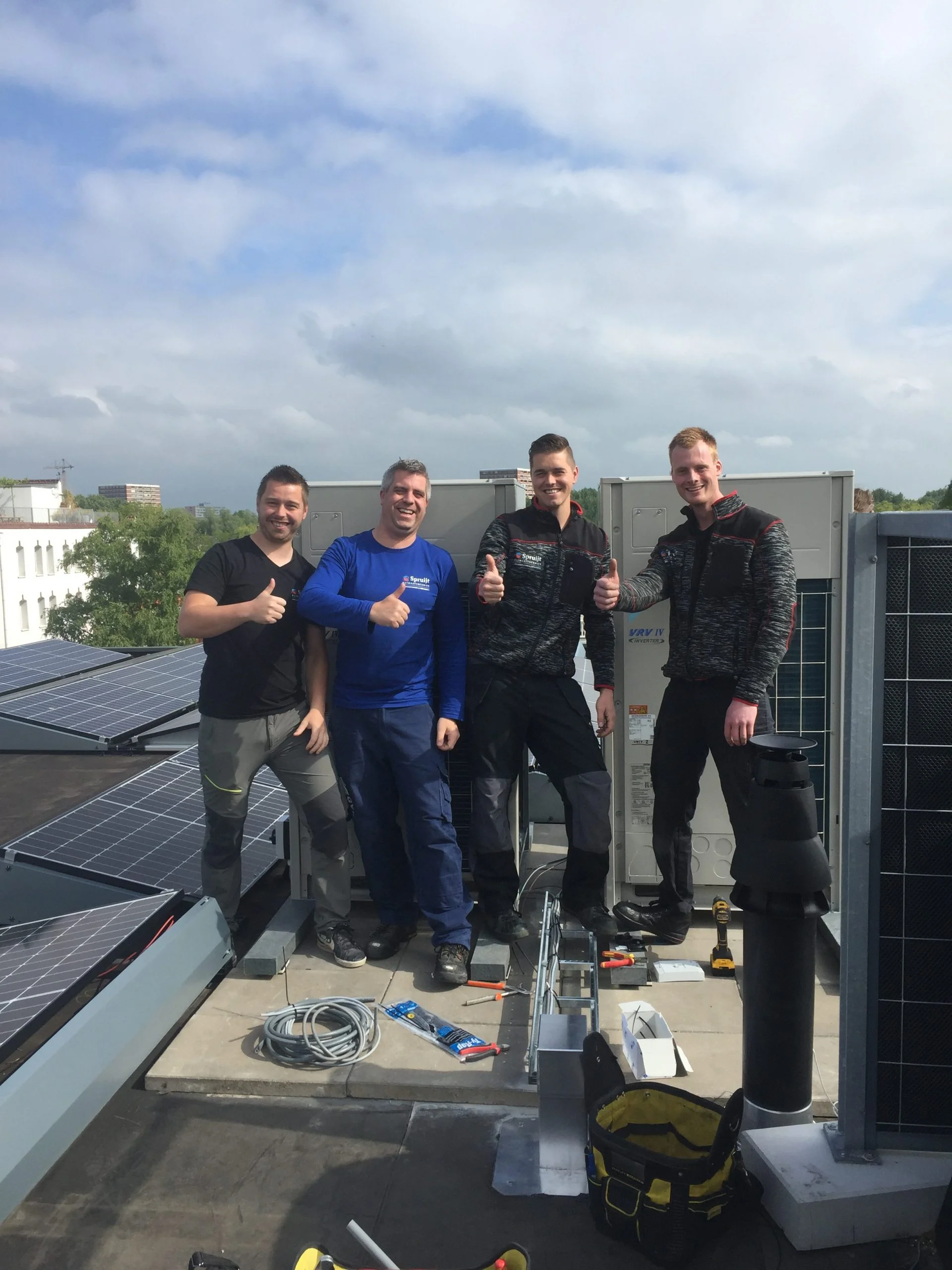 Team Spruijt Klimaattechniek medewerkers airco Amsterdam Spruijt Klimaat - Team Spruijt Klimaattechniek medewerkers airco Amsterdam