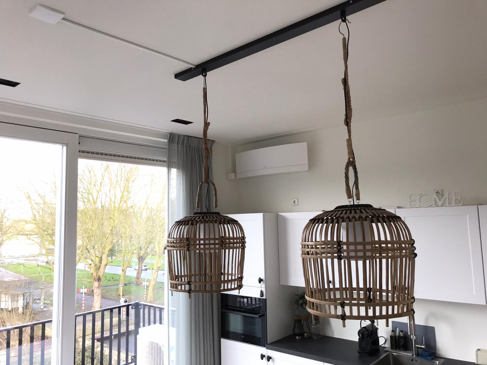 Spruijt Klimaat -Airco keuken appartement Amsterdam daikin emura spruijt klimaattechniek