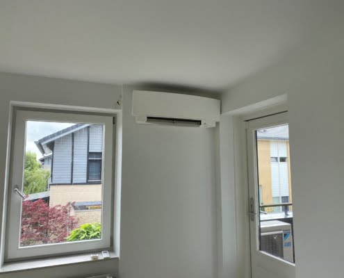 Plaatsing wandmodel airco in woning