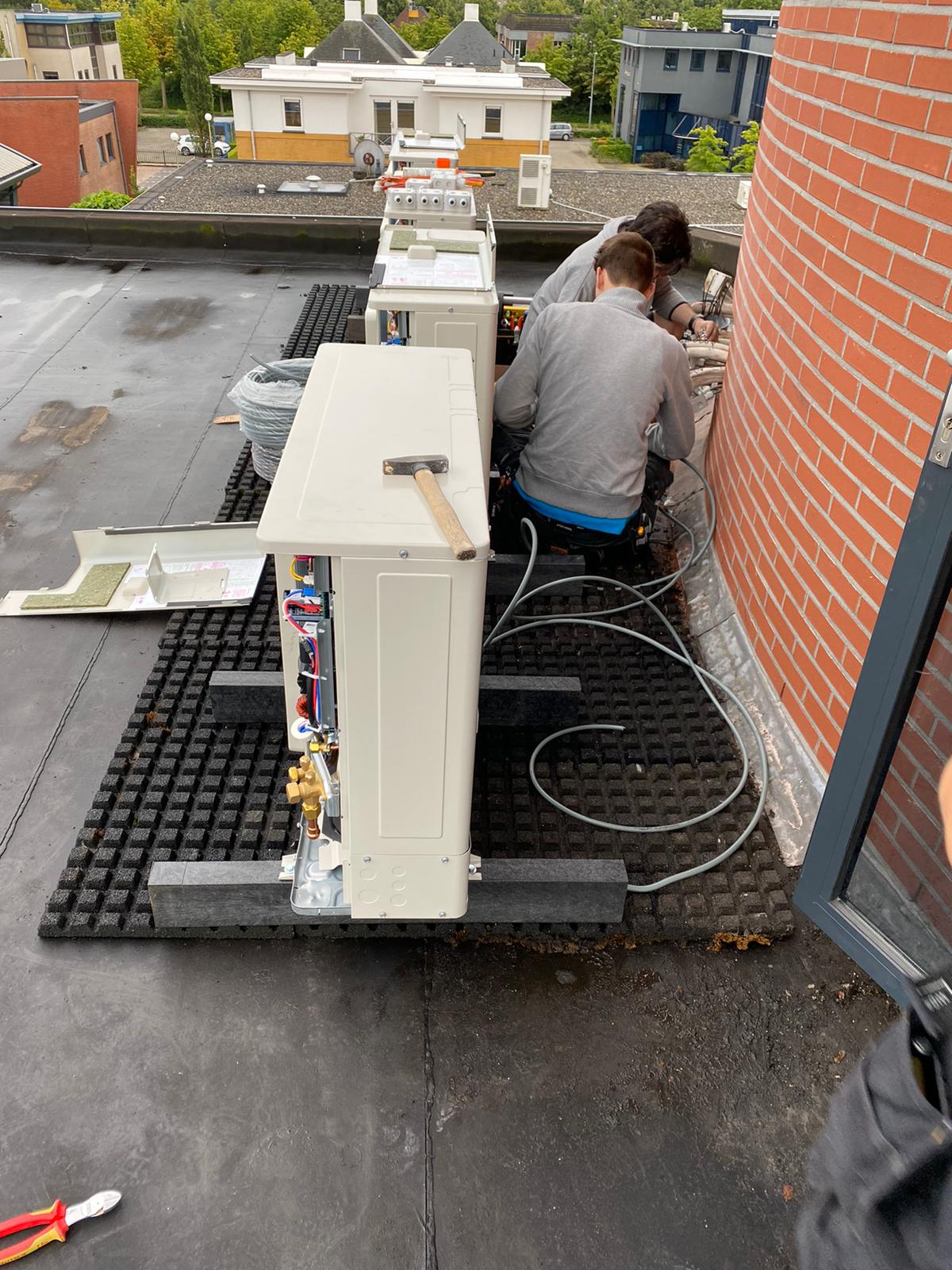 Plaatsing airco kantoorpand in Hoorn Plaatsing airco kantoorpand in Hoorn