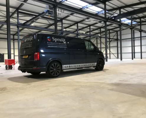 Airco in bedrijfshal plaatsen
