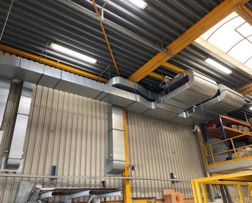 Plaatsing kanaalmodel airco Plaatsing kanaalmodel airco