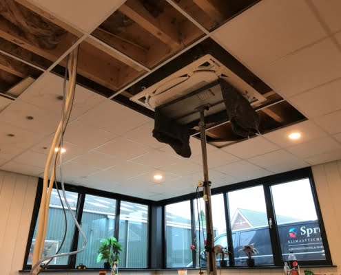 Plafond inbouwmodel kantine