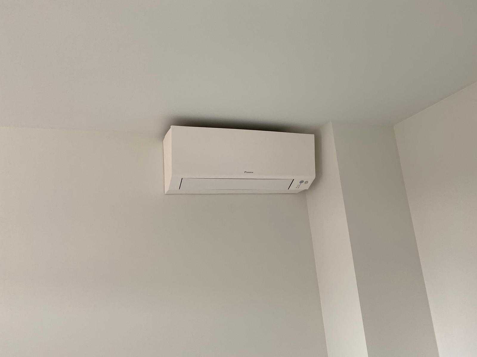 Plaatsing wandmodel airco in woning