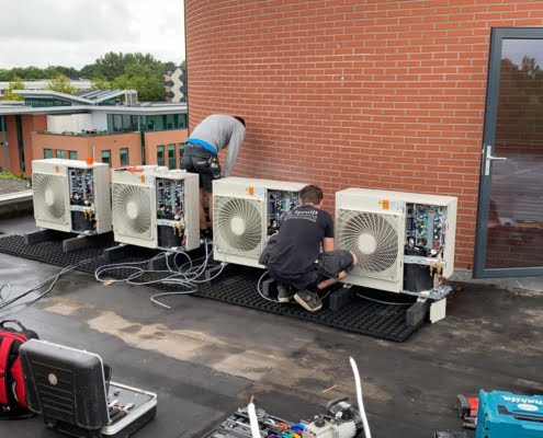 Plaatsing airco in kantoor in Hoorn Plaatsing airco in kantoor in Hoorn