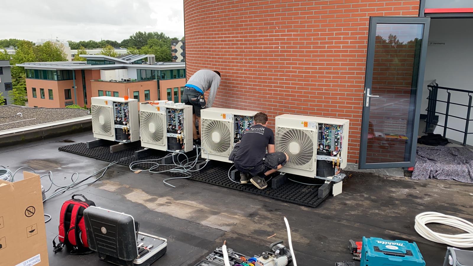 Plaatsing airco in kantoor in Hoorn Plaatsing airco in kantoor in Hoorn