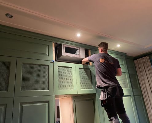 interieurbouw airco inbouw unit