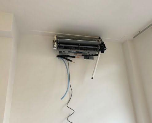 Opbouw airco installatie A++ Daikin