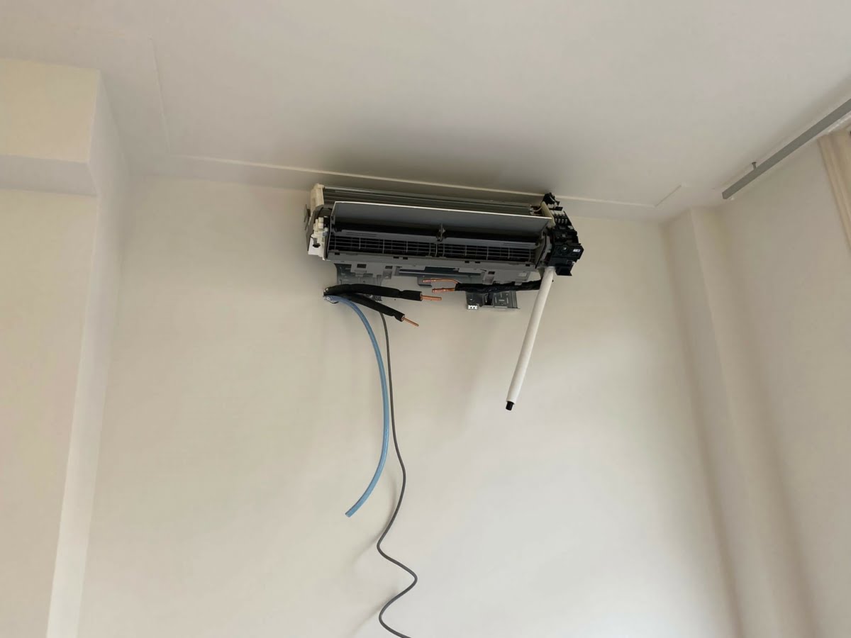 Opbouw airco installatie A++ Daikin