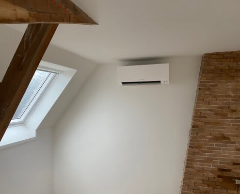 Wand model daikin A++ in woning Wand model daikin A++ in woning