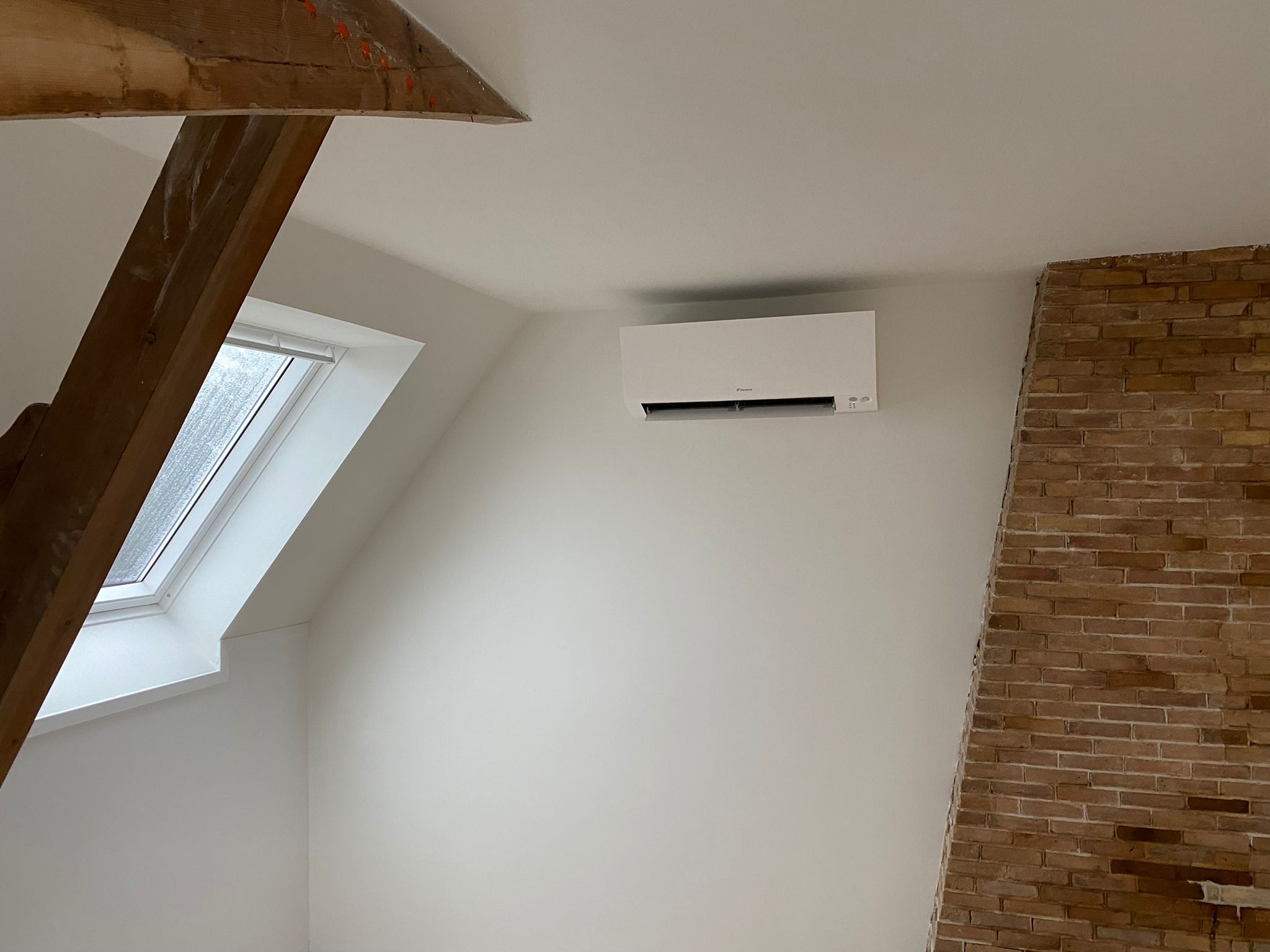 Wand model daikin A++ in woning