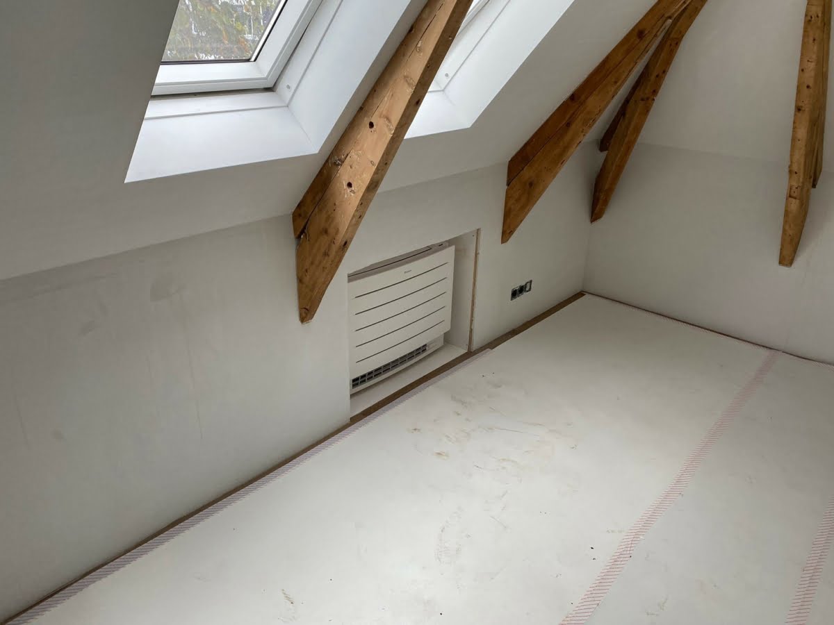 Ingebouwd Daikin vloermodel Spruijt