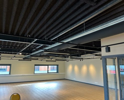 Airco installatie in gasloos kantoor in De Goorn