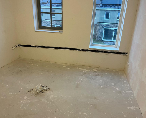 Installatie van een airco in Oosthuizen met onzichtbare leidingen