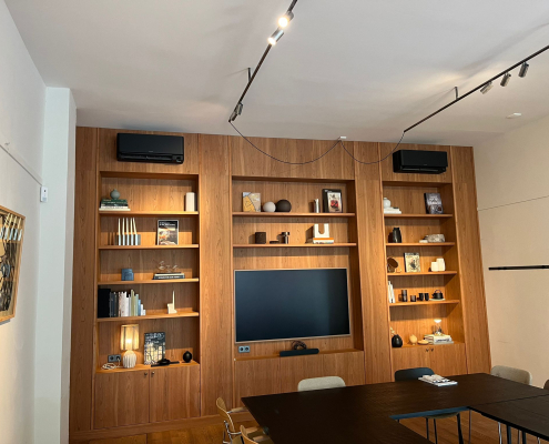 Airco in kantoorpand in Amsterdam