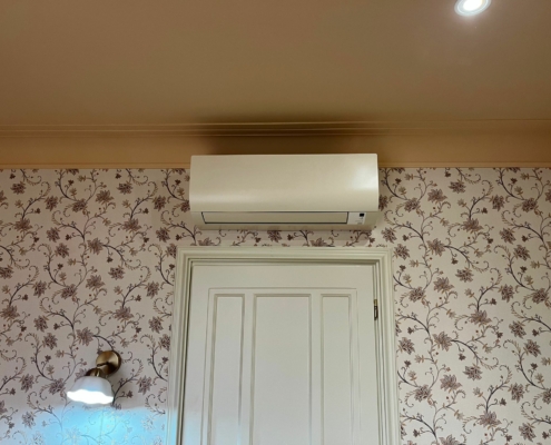 Airco's gespoten in kleur naar wens