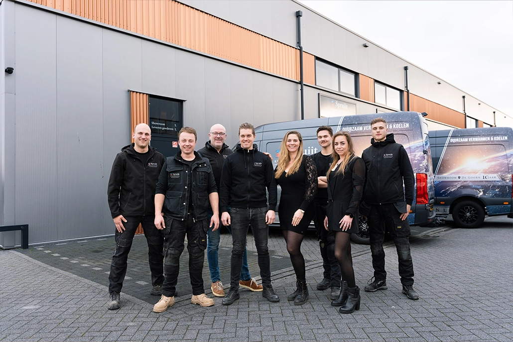 Het team van Spruijt Klimaattechniek